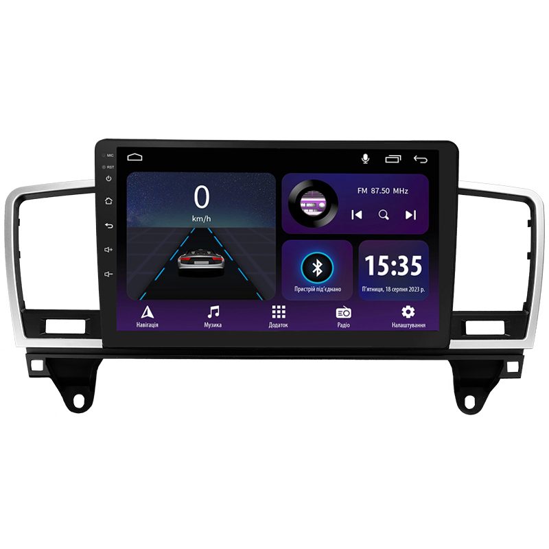 Android head unit SIGMA E9232 ANDROID 10 2+32 Gb Mercedes-Benz M-Class M Class W166 ML 2011-2015 9" (L3)