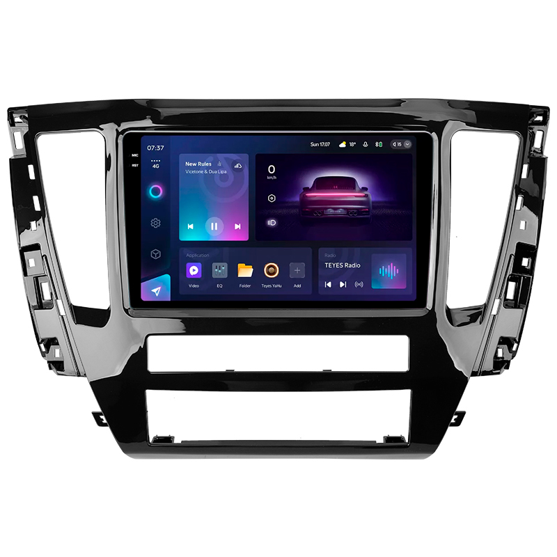 Android head unit Teyes CC3 6+128 Gb with 360° surround view° Mitsubishi Pajero Sport 3 2020-2021 9" 2k