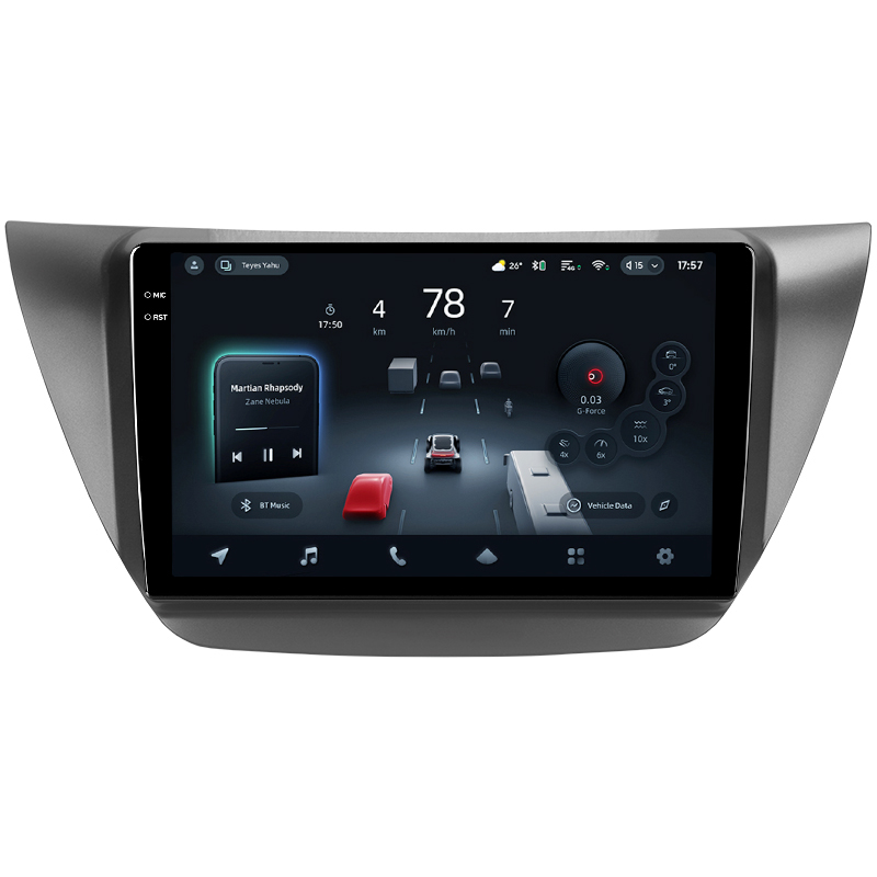 Android head unit Teyes CC4 Pro 12+256 Gb Mitsubishi Lancer 9 CS 2000-2010 9" 2k