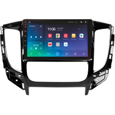Android head unit SIGMA X9432 ANDROID 10 4+32 Gb 4G DSP Mitsubishi L200 5 (F1) (Manual air conditioning) 2015-2019 9"