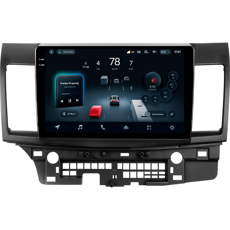 Android head unit Teyes CC4 Pro 12+256 Gb Mitsubishi Lancer 10 CY 2007-2012 (B) 10" 2k