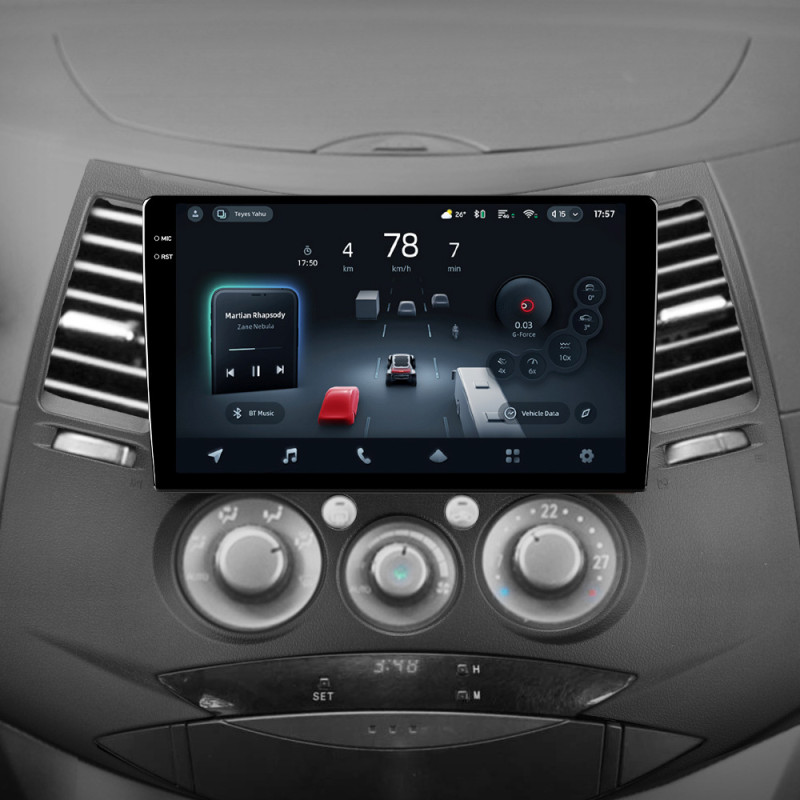 Android head unit Teyes CC4 Pro 12+256 Gb Mitsubishi Grandis 1 2003-2011 (F2) 9" 2k