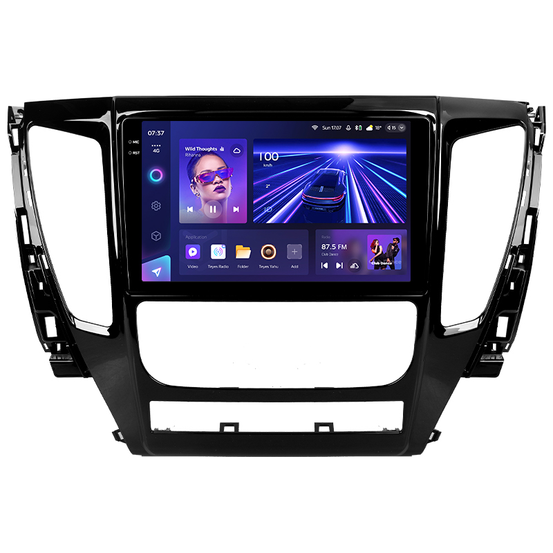 Android head unit Teyes CC3 4+64 Gb Mitsubishi Pajero Sport 3 2016-2018 9" 2k