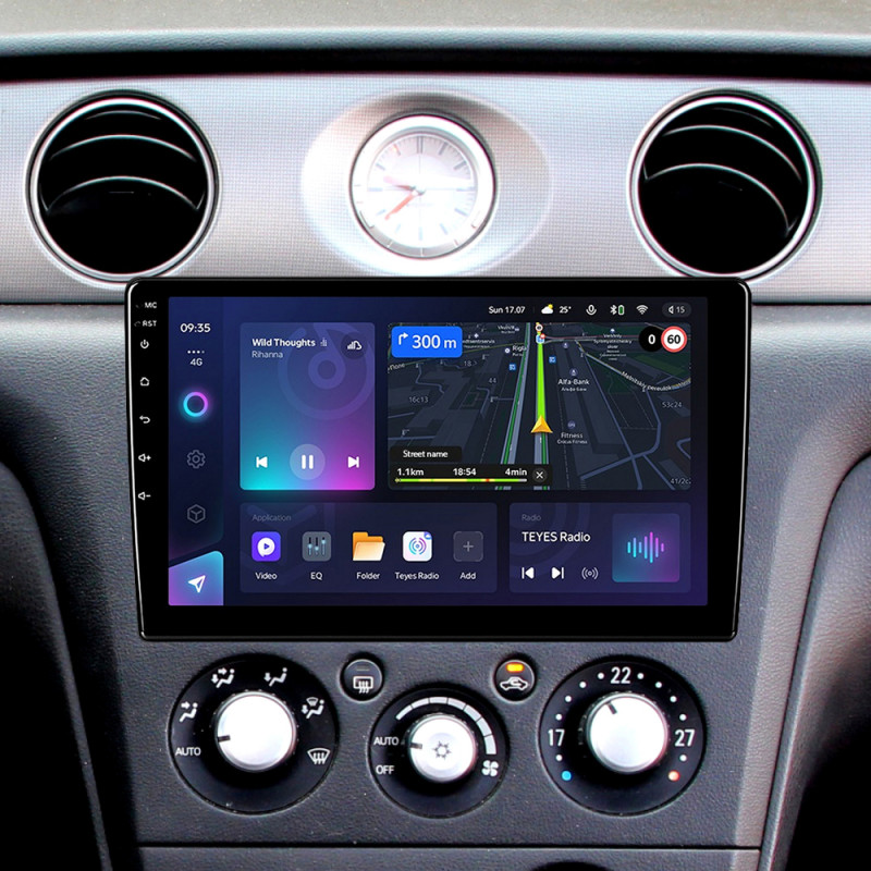 Android head unit Teyes CC3L 4+32 Gb Mitsubishi Outlander 1 2002-2008 (F2) 9"