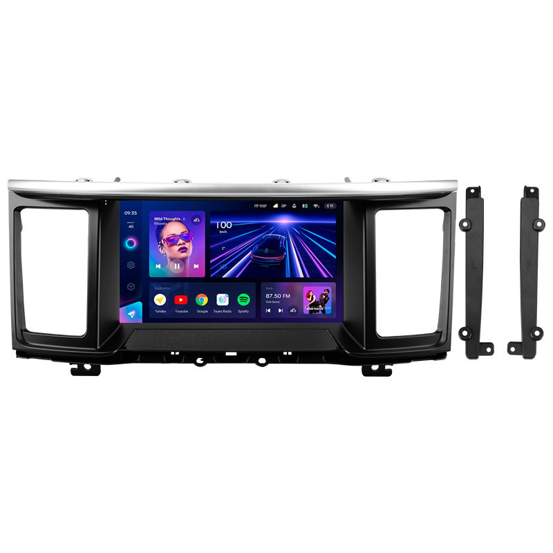 Android head unit Teyes CC3 4+32 Gb Nissan Pathfinder 4 R52 (F1) 2012-2020 (C) 9" (L3)
