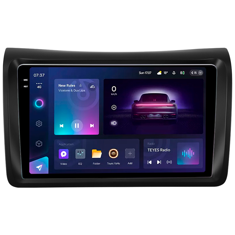 Android head unit Teyes CC3 4+64 Gb Nissan NV350 Caravan 2012-2023 9" 2k