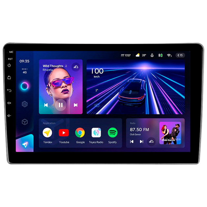 Android head unit Teyes CC3 4+32 Gb Nissan X-Trail X Trail X - Trail 1 T30 2000-2007 (F1) 10"