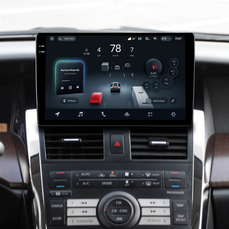 Android head unit Teyes CC4 Pro 8+128 Gb Nissan Teana J31 2003-2008 (F1) 9" 2k (L1)