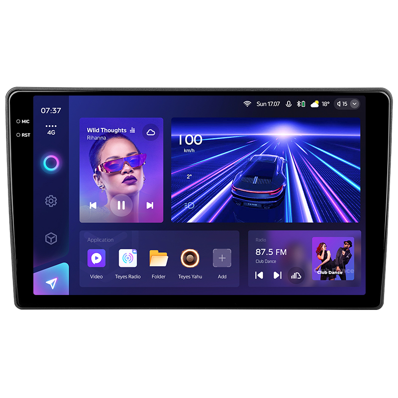 Android head unit Teyes CC3 6+128 Gb with 360° surround view° Nissan Murano Z50 2002-2008 9" 2k