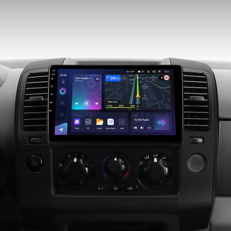 Android head unit Teyes CC3L 4+32 Gb Nissan Navara 3 D40 2004-2010 (F2) 9"
