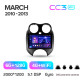 Android head unit Teyes CC3 6+128 Gb with 360° surround view° Nissan March Micra K13 2010-2013 9" 2k