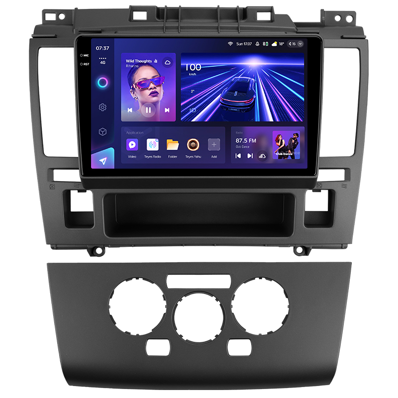 Android head unit Teyes CC3 4+32 Gb Nissan Tiida C11 2004-2013 (F2) 9" 2k