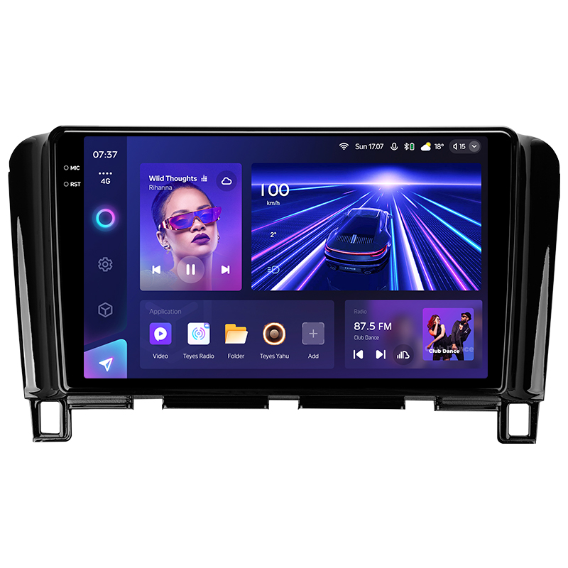 Android head unit Teyes CC3 6+128 Gb with 360° surround view° Nissan Serena 4 C26 2010-2016 9" 2k
