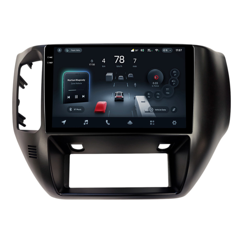 Android head unit Teyes CC4 Pro 8+128 Gb Nissan PATROL Y61 2004-2012 LHD Black 9" 2k