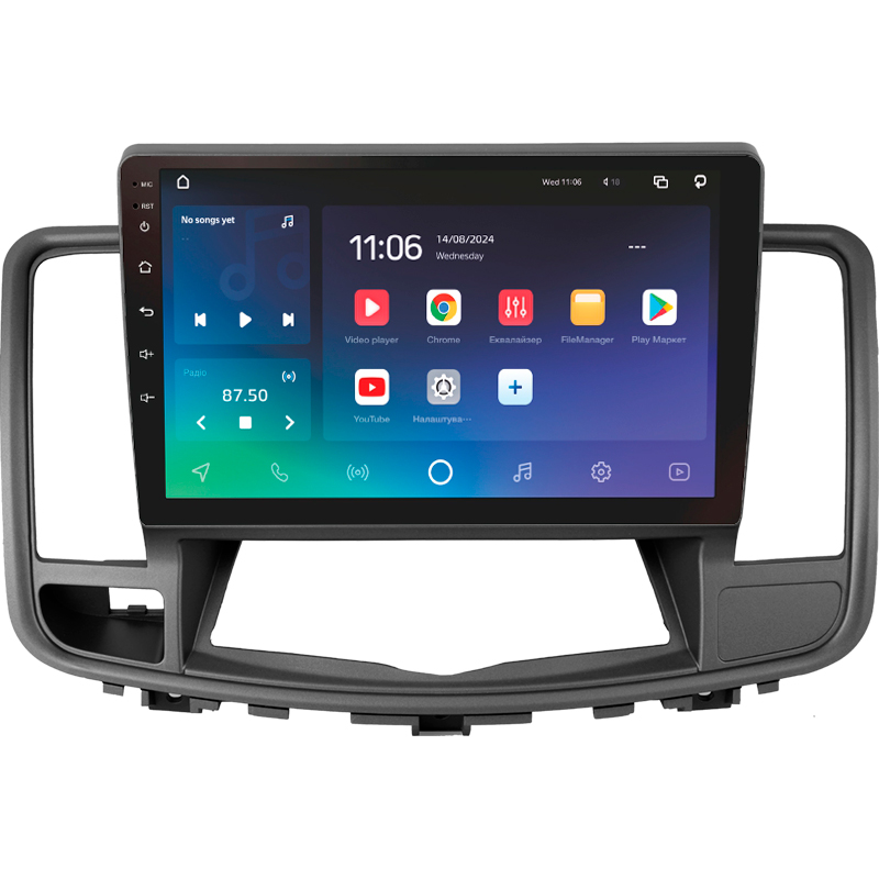 Android head unit SIGMA X10432 ANDROID 10 4+32 Gb 4G DSP Nissan Teana J32 2008-2013 (A) 10"