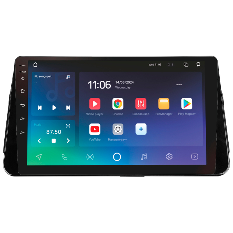 Android head unit SIGMA X10464 ANDROID 10 4+64 Gb 4G DSP Nissan Kicks P15 2017-2021 10"