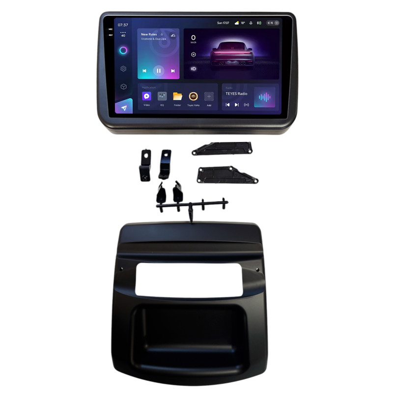 Estéreo de fábrica Teyes CC3 4 + 32 GB Nissan NOTE 2005-2012 Negro 9