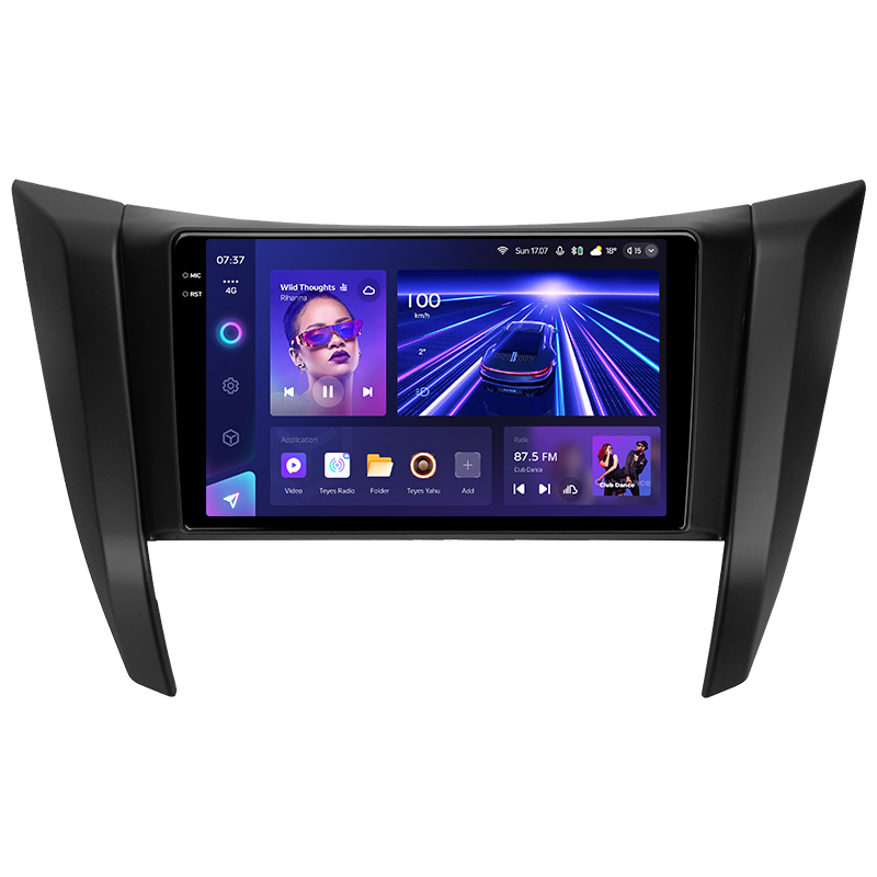Android head unit Teyes CC3 6+128 Gb with 360° surround view° Nissan Navara D23 IV 4 2014-2021 (B) 9" 2k (L1)