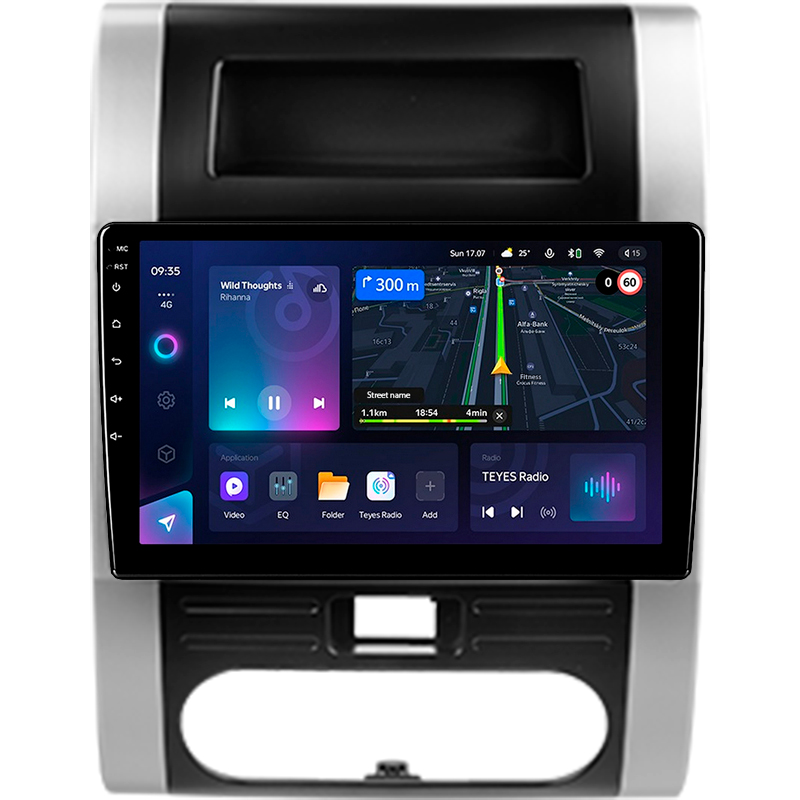 Android head unit Teyes CC3L 4+32 Gb Nissan X-Trail X Trail 2 T31 2007-2015 10"