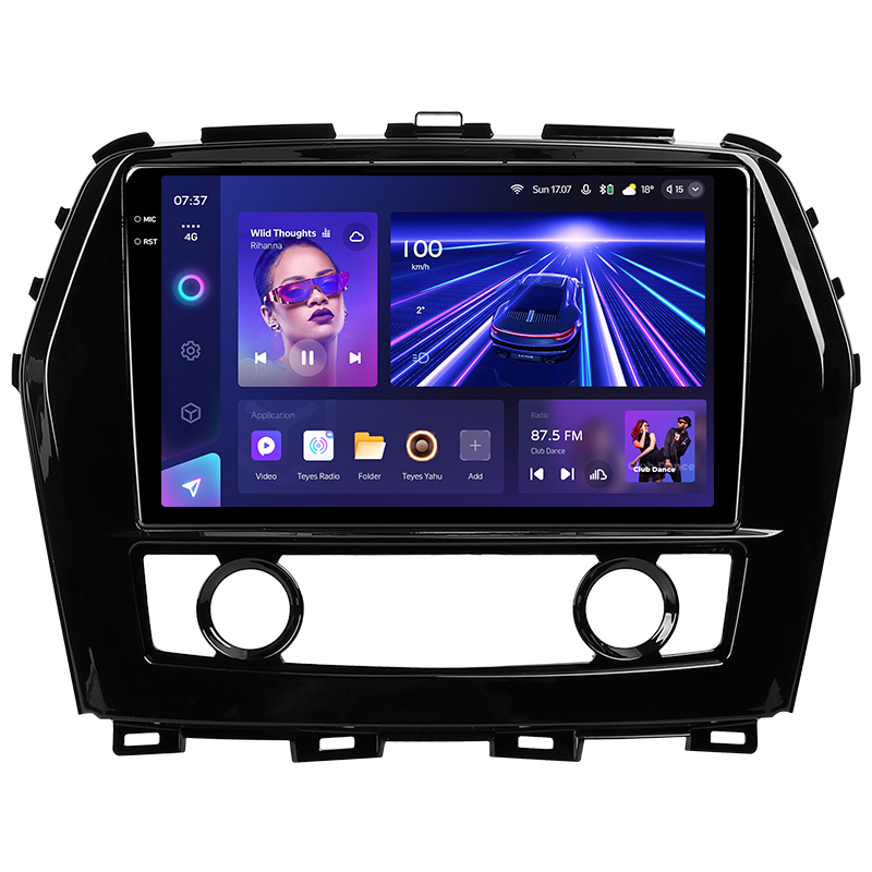 Android head unit Teyes CC3 6+128 Gb with 360° surround view° Nissan Maxima A36 2015-2020 10" 2k