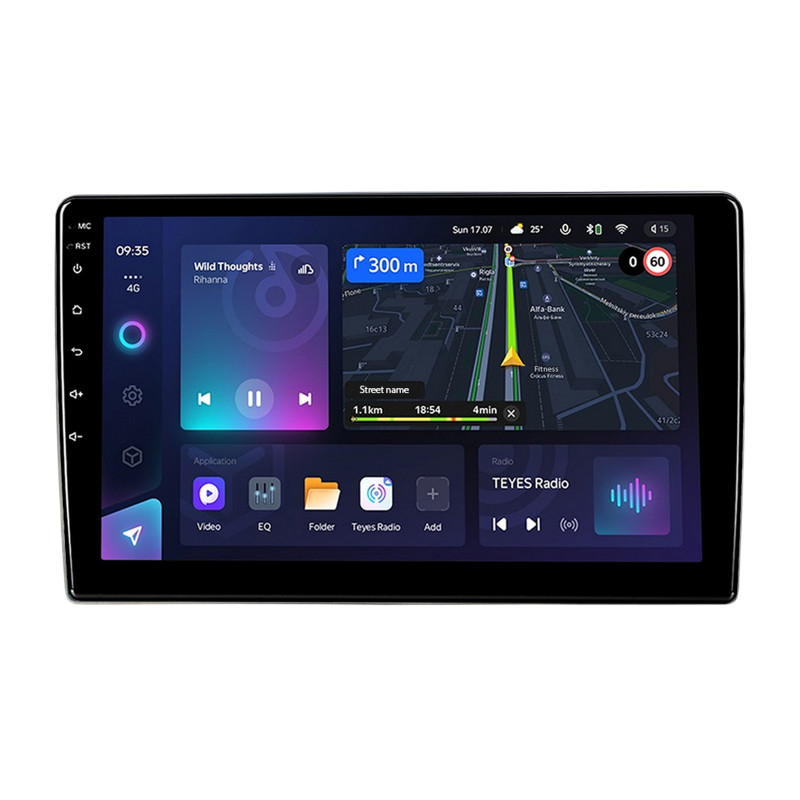 Android head unit Teyes CC3L 4+32 Gb Opel Astra/Vectra/Zafira/Corsa 2004-2014 Silver 9"