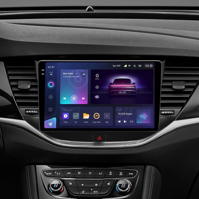 Android head unit Teyes CC3 4+32 Gb Opel Astra K 2015-2022 (B) 9" 2k