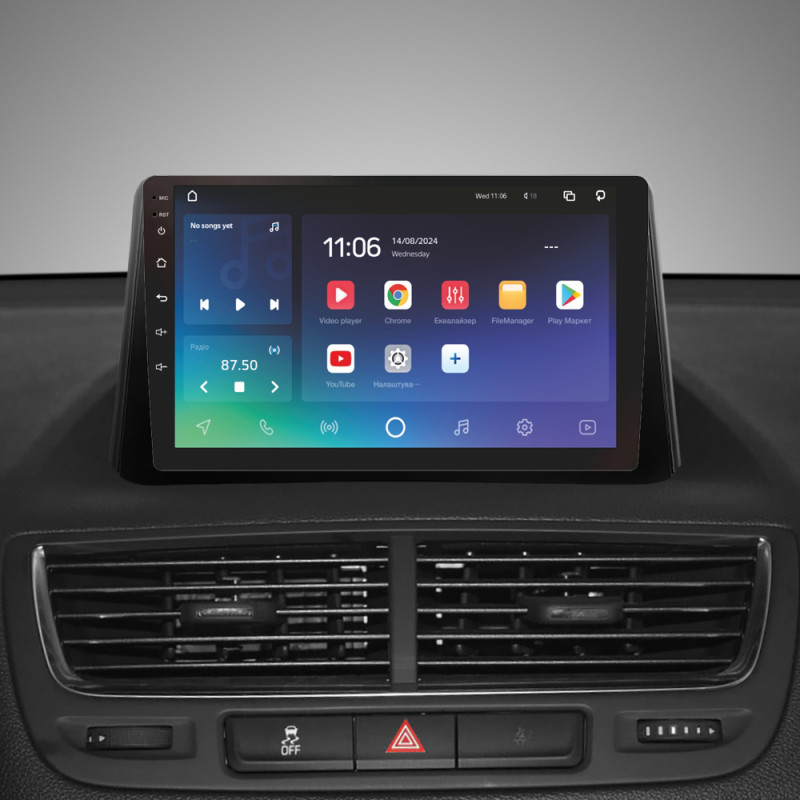 Android head unit SIGMA PRO 9432 ANDROID 10 4+32 Gb 4G DSP Opel Mokka 1 2012-2016 9"