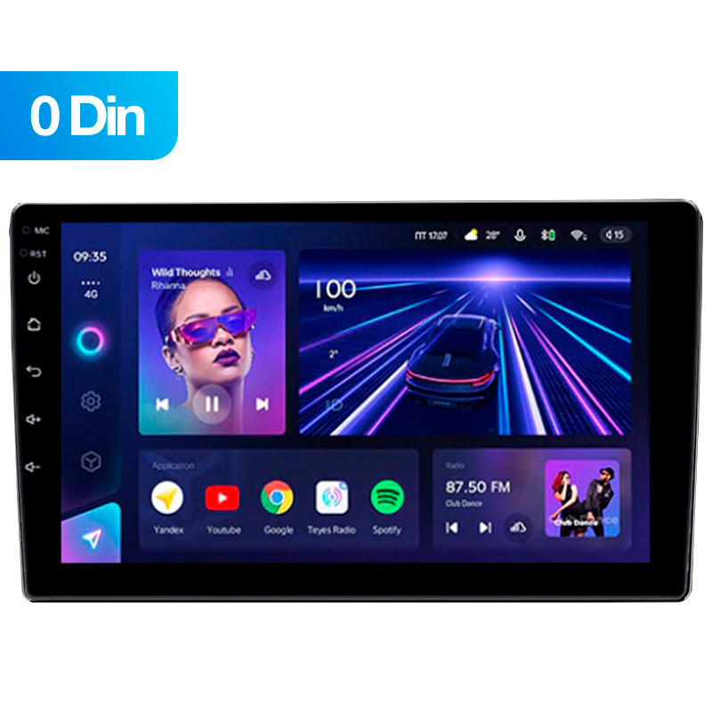 Android head unit Teyes CC3 4+64 Gb Opel Zafira B 2005-2014 Astra H (F3) (0Din) 2004-2014 9" 0din (L2)