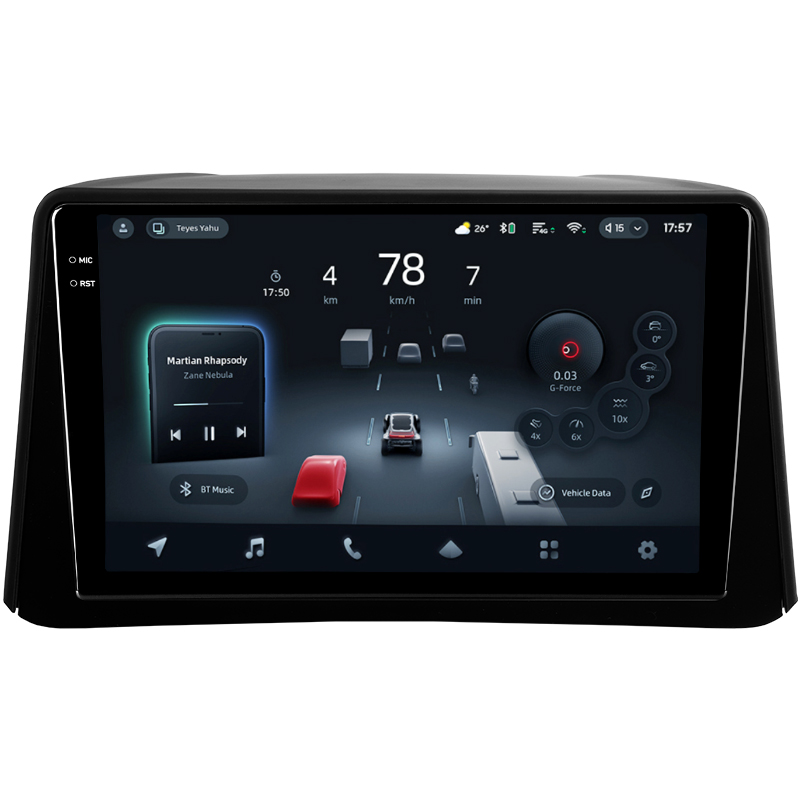 Android head unit Teyes CC4 Pro 8+128 Gb Opel Mokka 1 2012-2016 9" 2k
