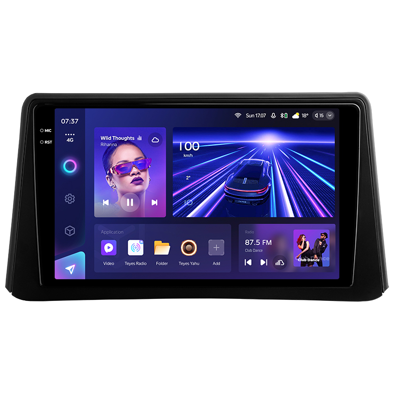 Android head unit Teyes CC3 6+128 Gb with 360° surround view° Opel Mokka 1 2012-2016 9" 2k