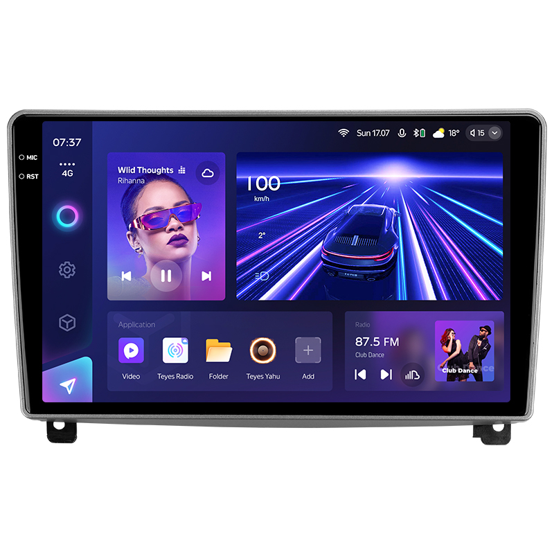 Android head unit Teyes CC3 4+64 Gb Peugeot 407 1 2004 - 2011 (F2) 9" 2k (L2)