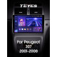 Android head unit Teyes CC3 4+32 Gb Peugeot 307 1 2001-2008 9" 2k