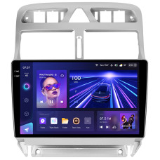 Android head unit Teyes CC3 6+128 Gb Peugeot 307 1 2001-2008 9" 2k