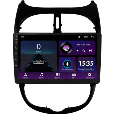 Android head unit SIGMA E9232 ANDROID 10 2+32 Gb Peugeot 206 1998-2012 9" (L1)