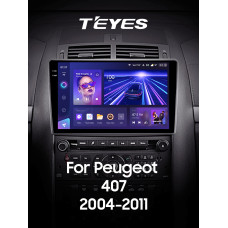 Android head unit Teyes CC3 4+32 Gb Peugeot 407 1 2004 - 2011 (F1) 9" 2k (L2)