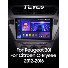 Fahrzeug-Magnetophon Teyes CC3 4+64 GB für Peugeot 301 / Citroën C-Elysée (CElysée) (1-DIN) (2012–2016, F2) – 9
