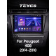 Android head unit Teyes CC3 6+128 Gb Peugeot 408 2014-2018 10" 2k