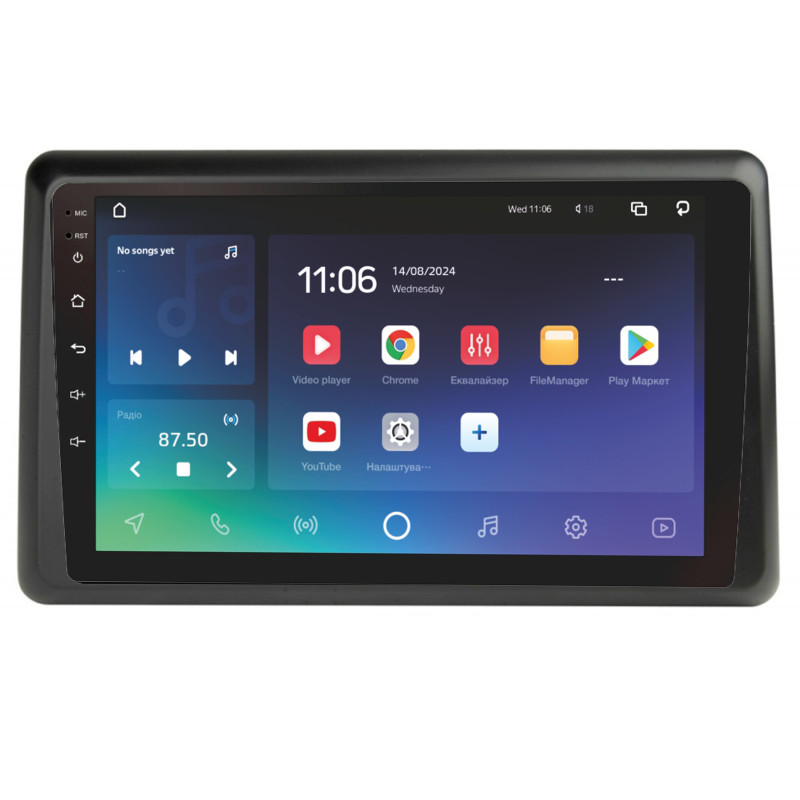 Android head unit SIGMA PRO 9464 ANDROID 10 4+64 Gb 4G DSP Renault Express 2021 Duster 2021 9"
