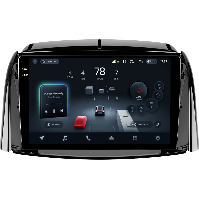 Android head unit Teyes CC4 Pro 8+128 Gb Renault Koleos 2008 - 2016 (B) 9" 2k (L1)
