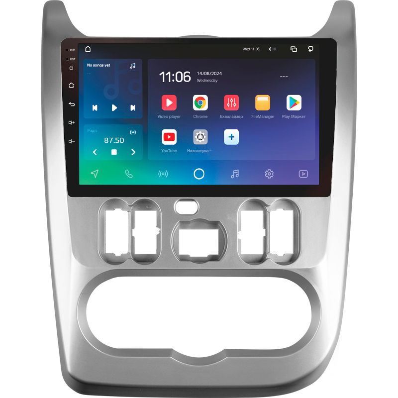 Automatyczna magnetofon SIGMA X9432 ANDROID 10 4+32 GB 4G DSP Renault Logan 1 2010–2016 (CAN BUS) 9