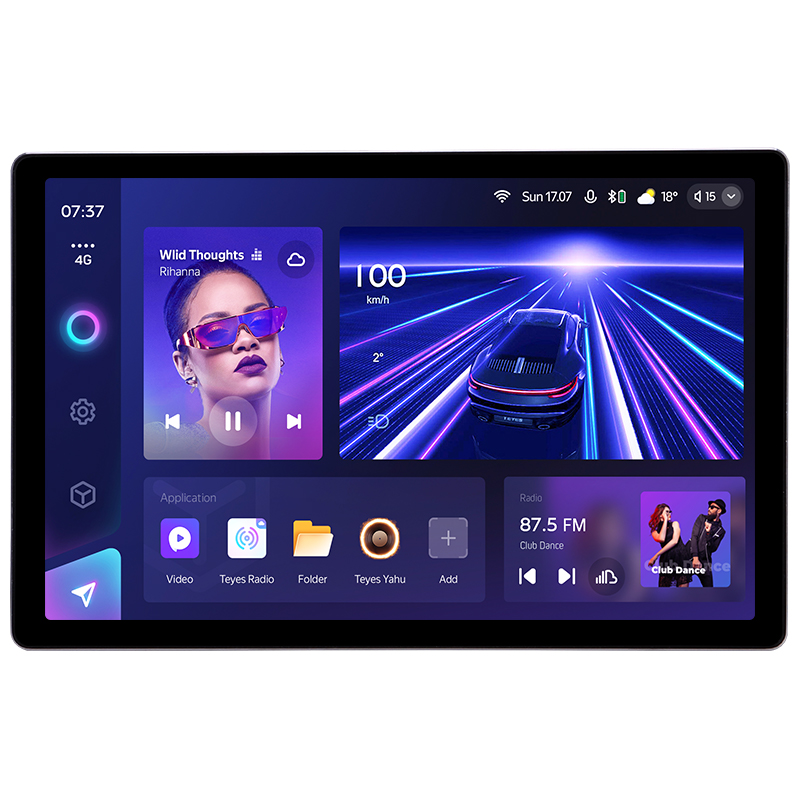 Android head unit Teyes CC3 6+128 Gb Renault Arkana 2019-2023 (F2) 11" 2k