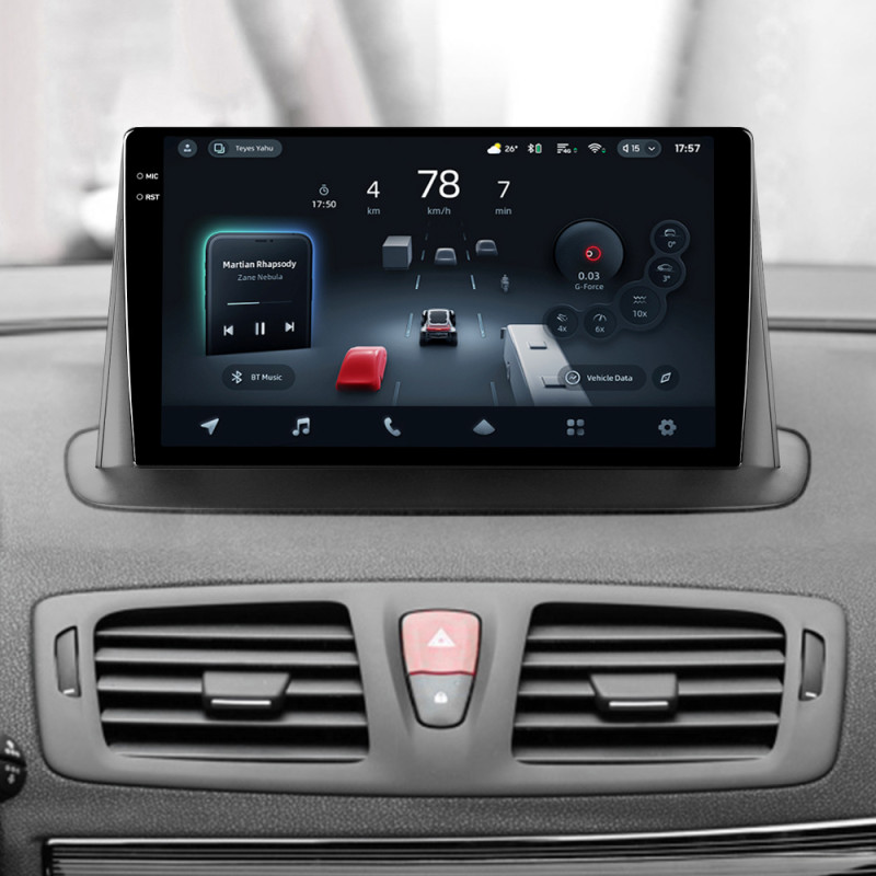 Android head unit Teyes CC4 Pro 12+256 Gb Renault Megane 3 2008-2014 9" 2k (L1)