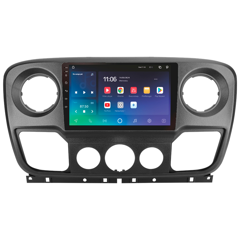 Android head unit SIGMA PRO 10432 ANDROID 10 4+32 Gb 4G DSP Renault Master 2010-2019 For Nissan NV400 2010-2020 For Opel Movano 2 2010-2019 (F2) 10" L1