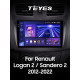 Festplatten-Multimediaanlage Teyes CC3 6+128 GB für Renault Logan 2 (2012–2022) und Sandero 2 (2013–2022) (F2) (B) – 9