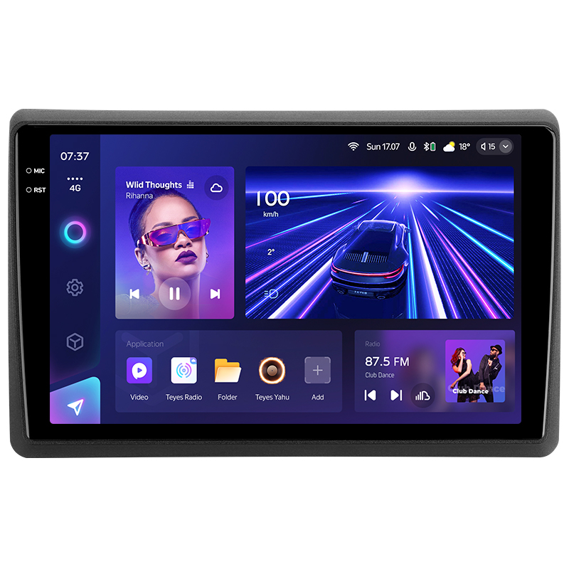 Android head unit Teyes CC3 4+32 Gb Renault Master 2010-2019 For Nissan NV400 2010-2020 For Opel Movano 2 2010-2019 (F1) 10" 2k