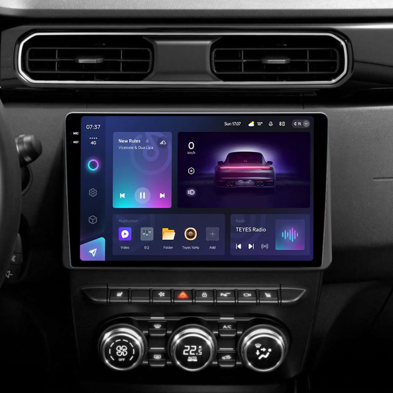 Android head unit Teyes CC3 4+64 Gb Renault Arkana 2019-2023 (F2) 10" 2k