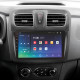 Android head unit SIGMA X9432 ANDROID 10 4+32 Gb 4G DSP Renault Logan 2 2012-2022 Sandero 2 2013-2022 (F1) (B) 9" (L1)
