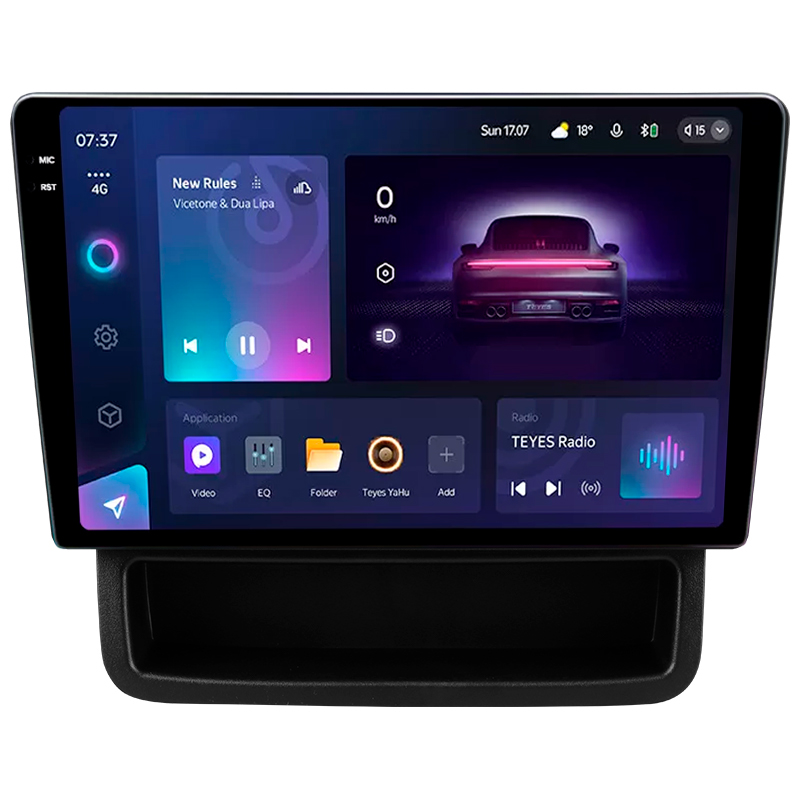 Android head unit Teyes CC3 6+128 Gb with 360° surround view° Renault Trafic 2 For Opel Vivaro A For Nissan primastar 2006-2014 (B) 10" 2k (L1)