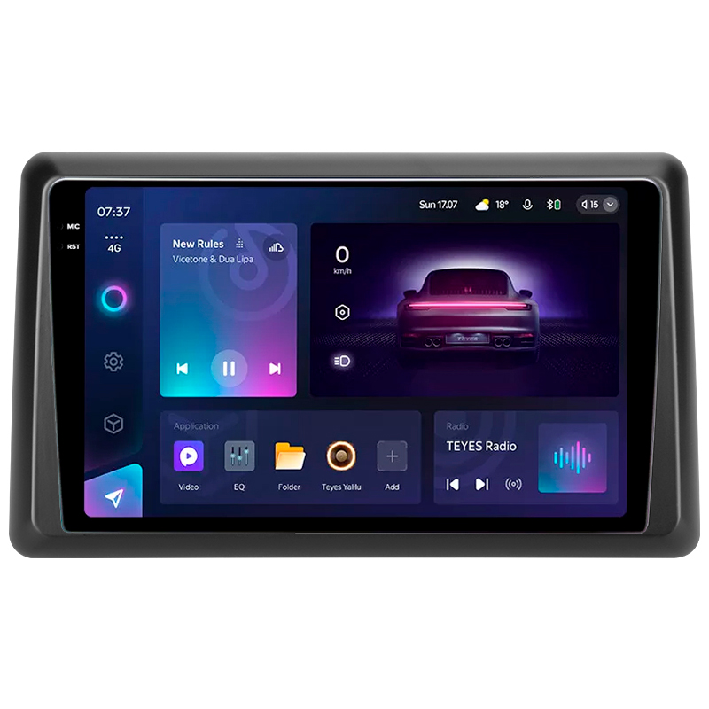 Štátní magnetofon Teyes CC3 4+32 GB pro Renault Duster HM2 (2020–2023), 9