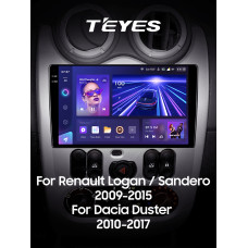 Autorradio de fábrica Teyes CC3 6+128 GB Renault Logan 1 (2010–2016) (CAN BUS) 9